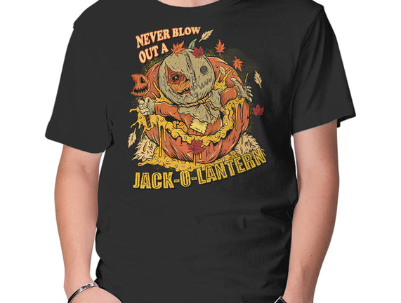 Never Blow Out A Jack-O-Lantern
