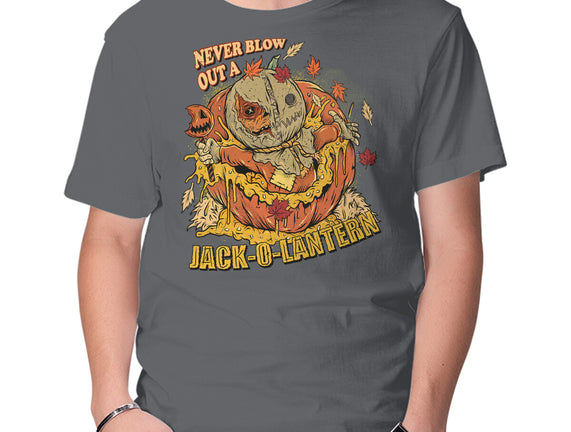 Never Blow Out A Jack-O-Lantern
