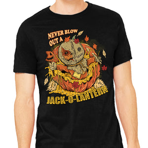 Never Blow Out A Jack-O-Lantern