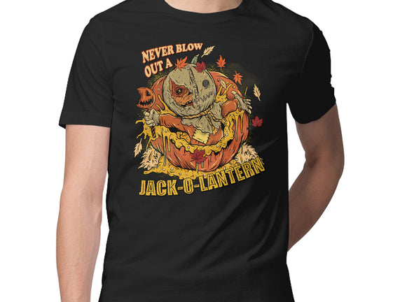 Never Blow Out A Jack-O-Lantern