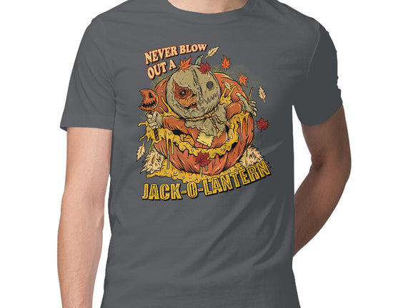 Never Blow Out A Jack-O-Lantern