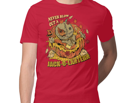 Never Blow Out A Jack-O-Lantern