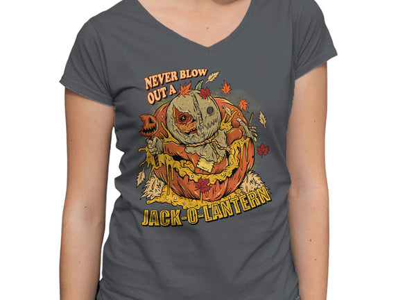 Never Blow Out A Jack-O-Lantern