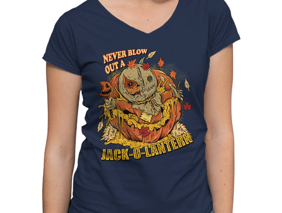 Never Blow Out A Jack-O-Lantern