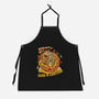 Never Blow Out A Jack-O-Lantern-Unisex-Kitchen-Apron-Green Devil