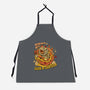 Never Blow Out A Jack-O-Lantern-Unisex-Kitchen-Apron-Green Devil