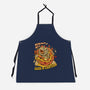 Never Blow Out A Jack-O-Lantern-Unisex-Kitchen-Apron-Green Devil