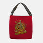 Never Blow Out A Jack-O-Lantern-None-Adjustable Tote-Bag-Green Devil