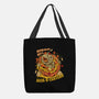 Never Blow Out A Jack-O-Lantern-None-Basic Tote-Bag-Green Devil