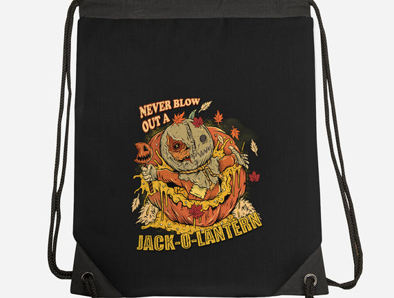 Never Blow Out A Jack-O-Lantern