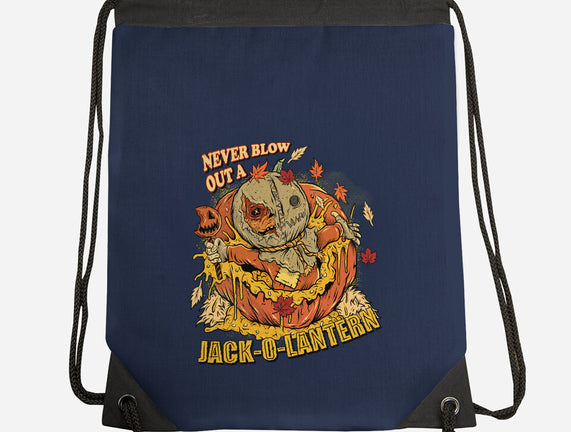 Never Blow Out A Jack-O-Lantern