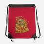 Never Blow Out A Jack-O-Lantern-None-Drawstring-Bag-Green Devil