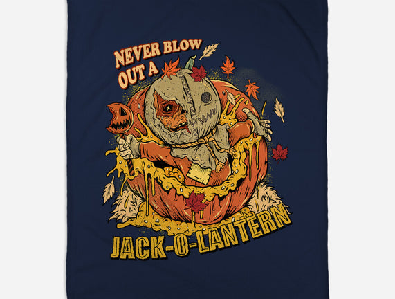 Never Blow Out A Jack-O-Lantern