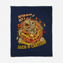 Never Blow Out A Jack-O-Lantern-None-Fleece-Blanket-Green Devil