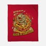 Never Blow Out A Jack-O-Lantern-None-Fleece-Blanket-Green Devil