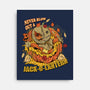 Never Blow Out A Jack-O-Lantern-None-Stretched-Canvas-Green Devil