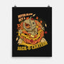 Never Blow Out A Jack-O-Lantern-None-Matte-Poster-Green Devil