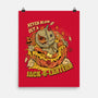 Never Blow Out A Jack-O-Lantern-None-Matte-Poster-Green Devil