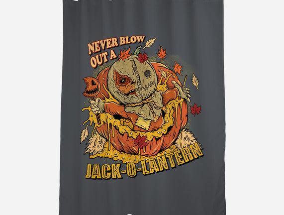 Never Blow Out A Jack-O-Lantern