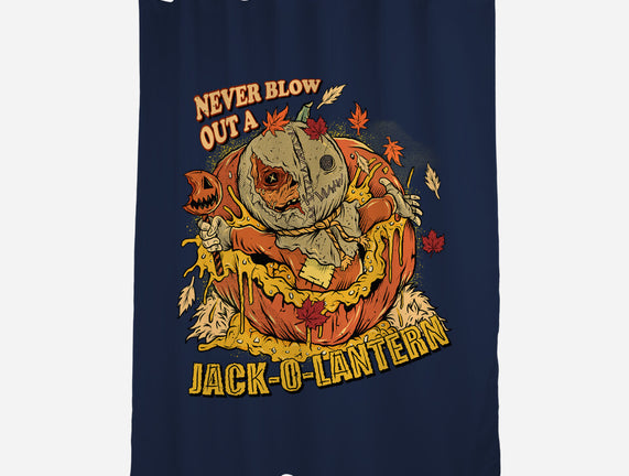 Never Blow Out A Jack-O-Lantern