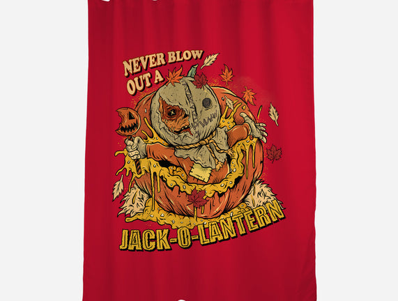 Never Blow Out A Jack-O-Lantern