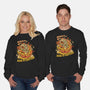 Never Blow Out A Jack-O-Lantern-Unisex-Crew Neck-Sweatshirt-Green Devil
