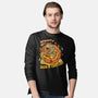 Never Blow Out A Jack-O-Lantern-Mens-Long Sleeved-Tee-Green Devil