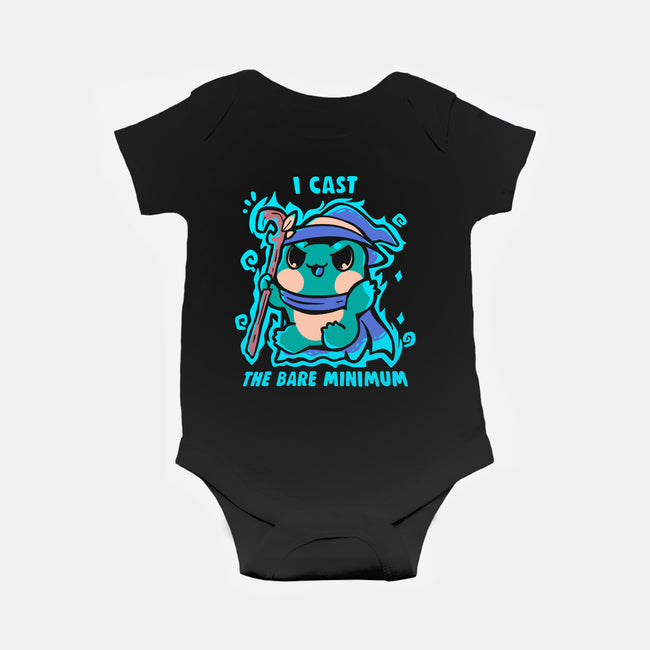 The Bare Minimum Spell-Baby-Basic-Onesie-TechraNova
