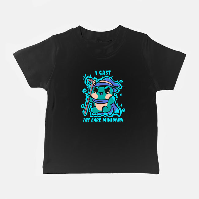 The Bare Minimum Spell-Baby-Basic-Tee-TechraNova