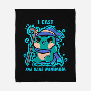 The Bare Minimum Spell-None-Fleece-Blanket-TechraNova