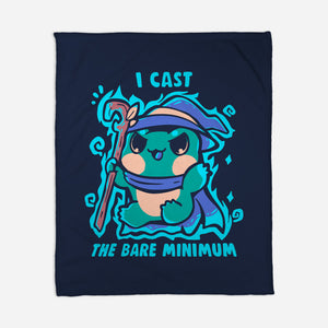 The Bare Minimum Spell-None-Fleece-Blanket-TechraNova
