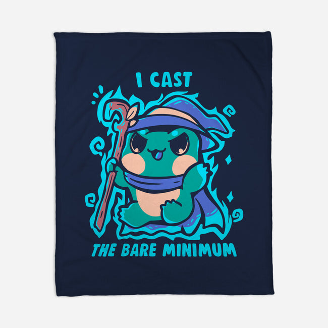The Bare Minimum Spell-None-Fleece-Blanket-TechraNova