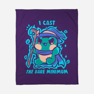 The Bare Minimum Spell-None-Fleece-Blanket-TechraNova