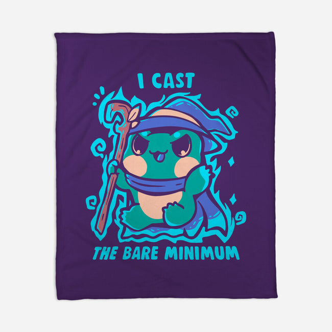 The Bare Minimum Spell-None-Fleece-Blanket-TechraNova