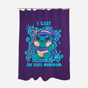 The Bare Minimum Spell-None-Polyester-Shower Curtain-TechraNova