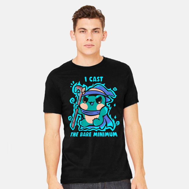 The Bare Minimum Spell-Mens-Heavyweight-Tee-TechraNova