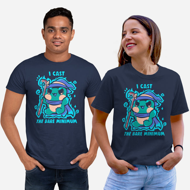 The Bare Minimum Spell-Unisex-Basic-Tee-TechraNova