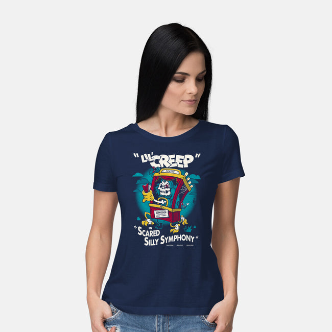 Lil Creep-Womens-Basic-Tee-Nemons