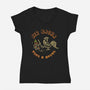 Sir Racha-Womens-V-Neck-Tee-kg07