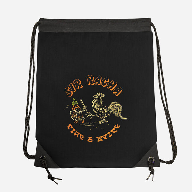 Sir Racha-None-Drawstring-Bag-kg07