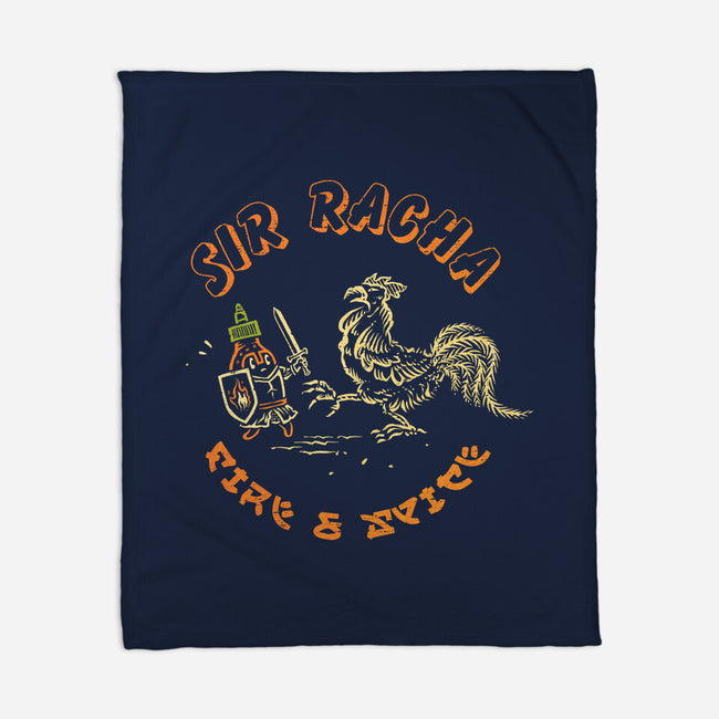 Sir Racha-None-Fleece-Blanket-kg07