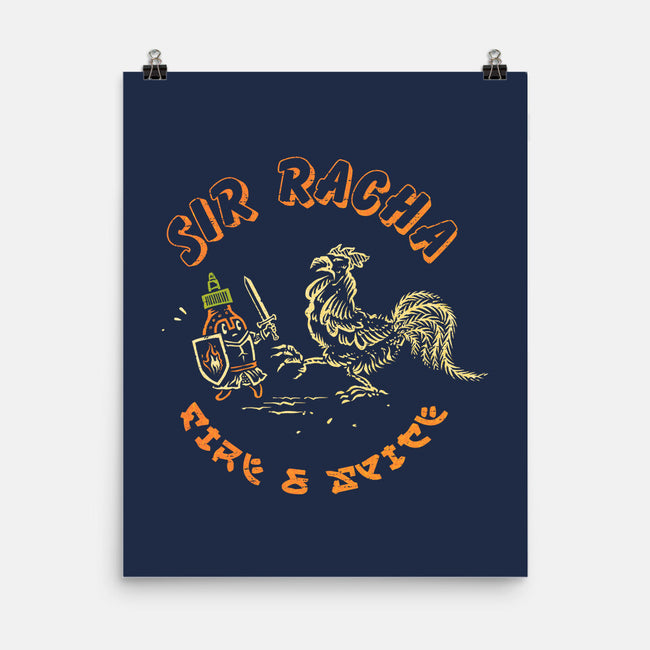 Sir Racha-None-Matte-Poster-kg07