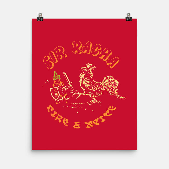 Sir Racha-None-Matte-Poster-kg07