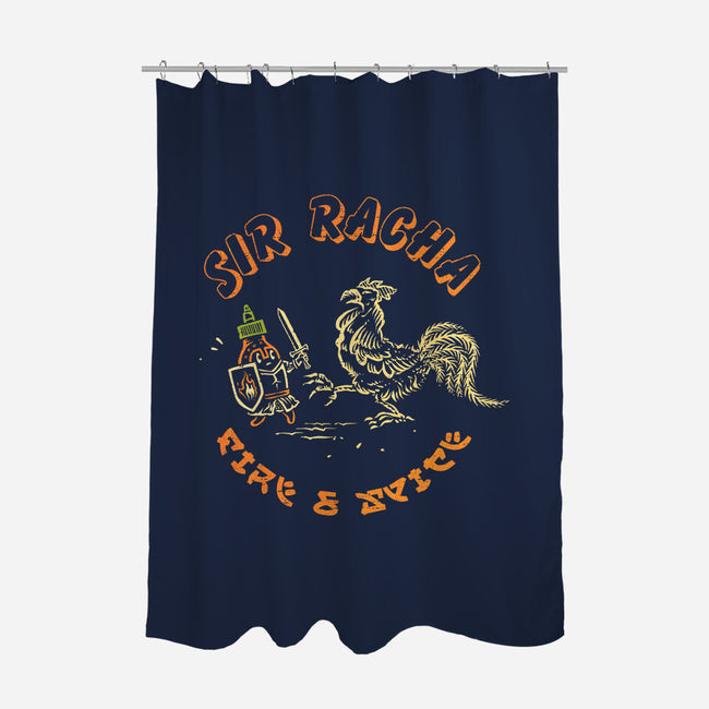 Sir Racha-None-Polyester-Shower Curtain-kg07