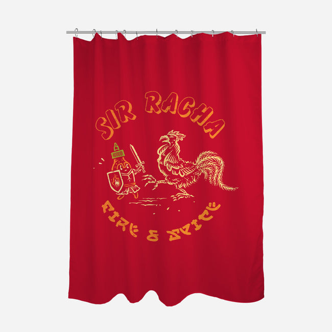 Sir Racha-None-Polyester-Shower Curtain-kg07