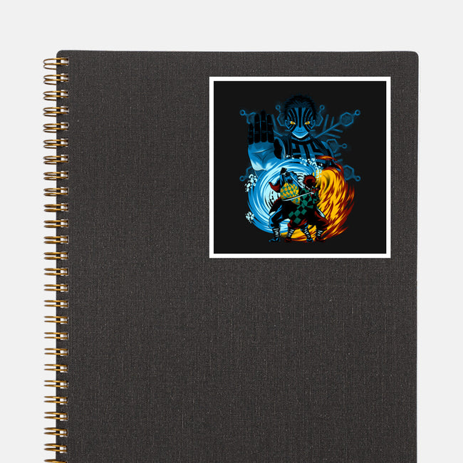Upper 3 Battle-None-Glossy-Sticker-rmatix