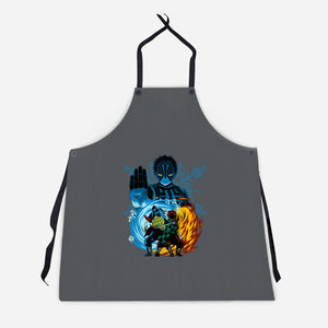 Upper 3 Battle-Unisex-Kitchen-Apron-rmatix
