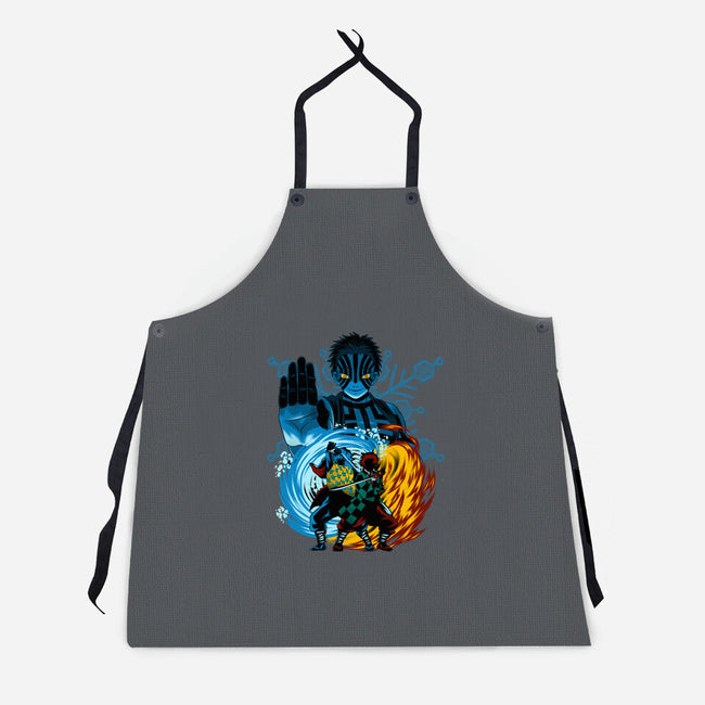 Upper 3 Battle-Unisex-Kitchen-Apron-rmatix