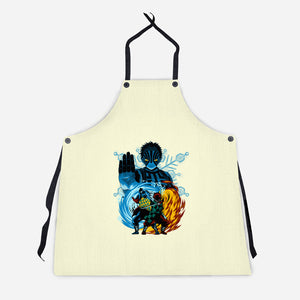 Upper 3 Battle-Unisex-Kitchen-Apron-rmatix