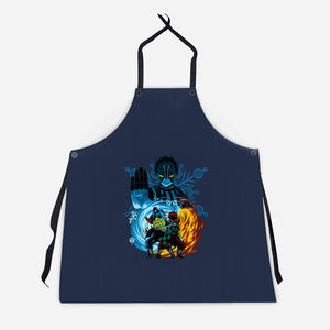 Upper 3 Battle-Unisex-Kitchen-Apron-rmatix